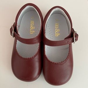 Mary Jane shoes burgundy